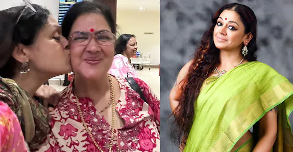 ഇത് ഞങ്ങൾ ആഗ്രഹിച്ച ഫ്രെയിം’; ഉർവശിയുടെ കവിളിൽ ചുംബിച്ച് ശോഭന: മലയാളത്തിന്റെ പ്രിയ നായികമാരുടെ അപ്രതീക്ഷിത കൂടിക്കാഴ്ച വൈറൽ! 📸💖