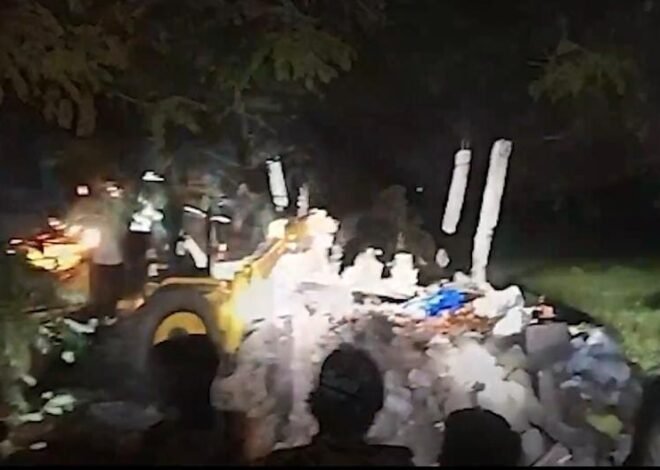 അയോദ്ധ്യയിൽ ഉഗ്ര സ്ഫോടനം വീട് തകർന്നു അഞ്ചോളം പേർ കൊല്ലപ്പെട്ടു