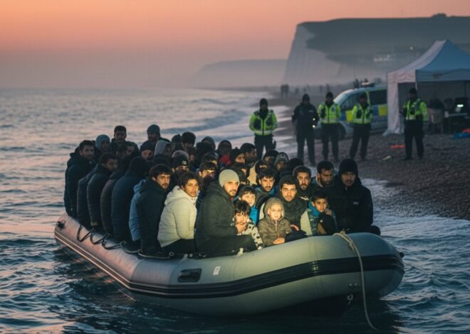 ചെറുബോട്ടുകളിൽ യുകെയിലെത്തിയ അഭയാർത്ഥികളുടെ എണ്ണം വീണ്ടും ഉയരുന്നു; 24 മണിക്കൂറിനുള്ളിൽ 1,000 കടന്നു