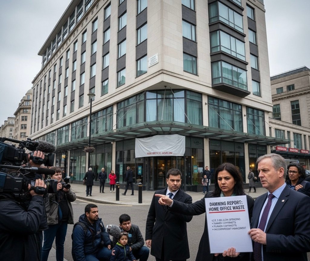 അഭയാർത്ഥികൾക്ക് ഹോട്ടലൊരുക്കി യുകെ കോടികൾ പാഴാക്കി; ഹോം ഓഫീസിനെതിരെ രൂക്ഷ വിമർശനവുമായി എംപിമാർ