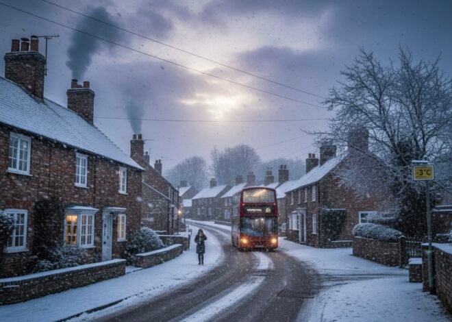 താപനില -3C ലേക്ക് കൂപ്പുകുത്തും; ലെസ്റ്റർഷെയറിൽ മഞ്ഞുവീഴ്ചയുടെ കൃത്യസമയം പ്രഖ്യാപിച്ച് കാലാവസ്ഥാ നിരീക്ഷകർ
