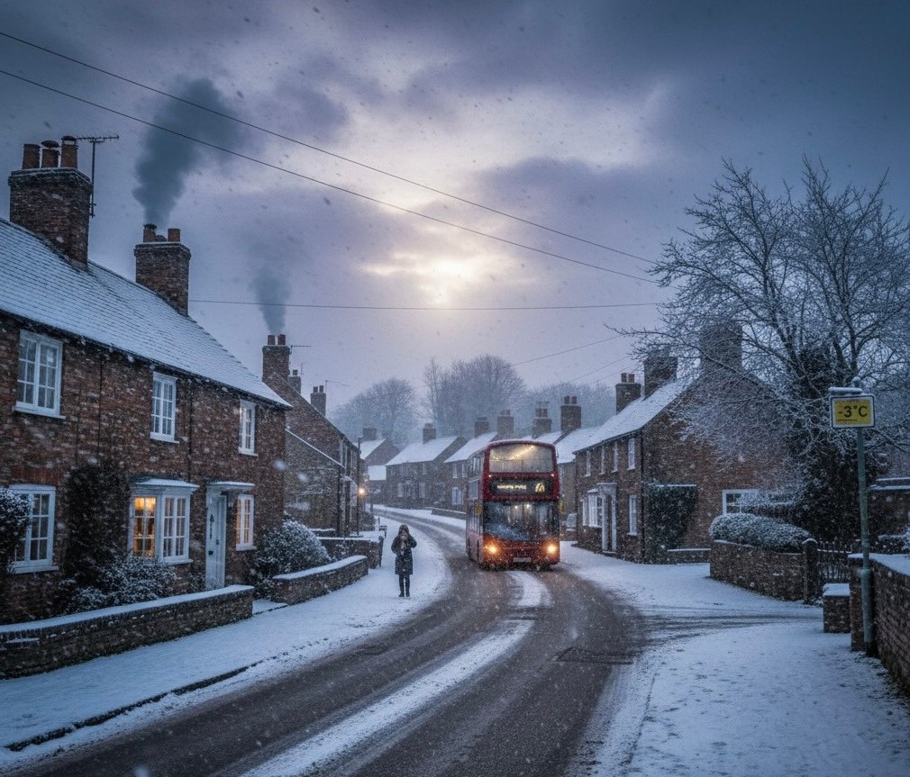 താപനില -3C ലേക്ക് കൂപ്പുകുത്തും; ലെസ്റ്റർഷെയറിൽ മഞ്ഞുവീഴ്ചയുടെ കൃത്യസമയം പ്രഖ്യാപിച്ച് കാലാവസ്ഥാ നിരീക്ഷകർ