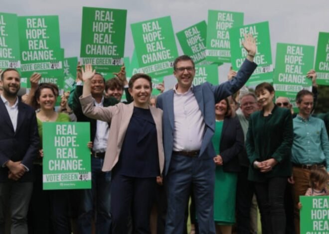 യുകെയിലെ ഗ്രീൻ പാർട്ടി അവരുടെ തിരഞ്ഞെടുപ്പ് നയങ്ങൾ പ്രഖ്യാപിച്ചു