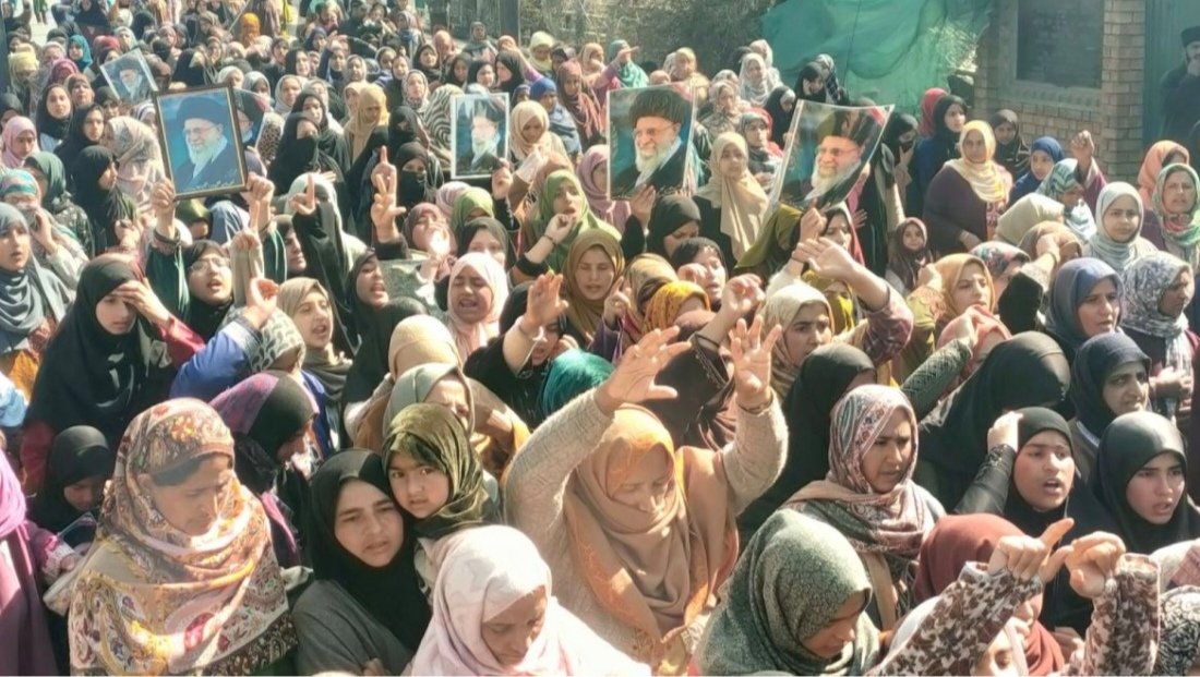 ഖമനേയിയുടെ മരണവാർത്തയ്ക്ക് പിന്നാലെ കശ്മീരിൽ പ്രതിഷേധം; ഇസ്രയേലിനെയും യുഎസിനെയും വിമർശിച്ച് മെഹബൂബ മുഫ്തി