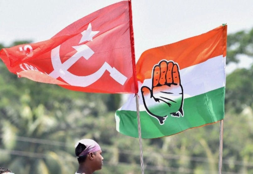 തൃശൂരിൽ തിരഞ്ഞെടുപ്പ് പോസ്റ്റർ വിവാദം; സിപിഎം–കോൺഗ്രസ് പ്രവർത്തകർ തമ്മിൽ സംഘർഷം, രണ്ടുപേരുടെ നില ഗുരുതരം