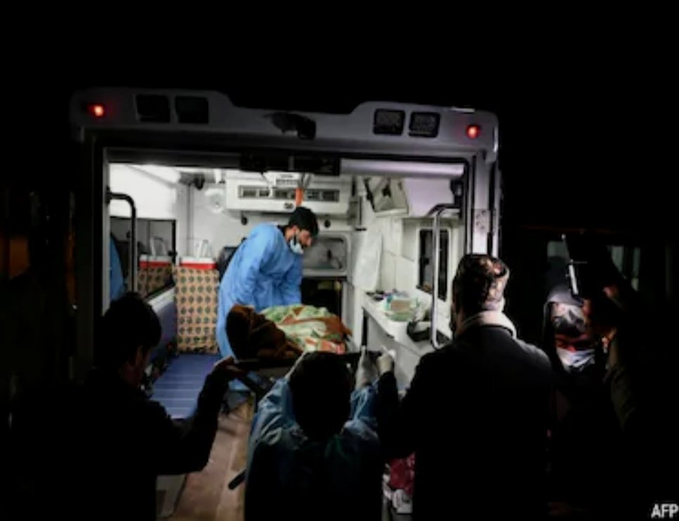 അഫ്ഘാനിസ്ഥാനിലെ ആശുപത്രിയിലേക്ക് പാകിസ്ഥാൻ ആക്രമണം 400 ൽ അധികം ആളുകൾ കൊല്ലപ്പെട്ടു